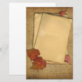  najaar lederen papier (Voorkant / Achterkant)