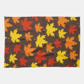 Najaar leest kleurrijk patroon theedoek (Horizontaal)