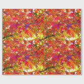 Najaar leest papier met vulling (Vlak)