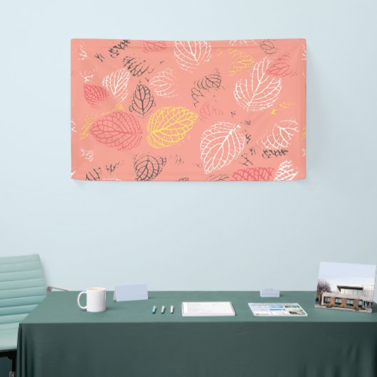 Najaar leest Patroon 5 Spandoek (Beurs)