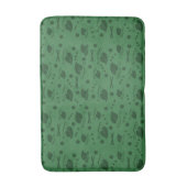 Najaar leest Pattern Dark Green Badmat (Voorkant Verticaal)