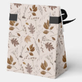 Najaar leves Pattern Bedankdoosjes (Achterkant)