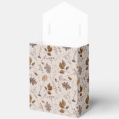 Najaar leves Pattern Bedankdoosjes (Open)