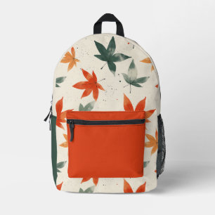 Najaar leves Pattern Bedrukte Rugzak