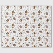 Najaar leves Pattern Cadeaupapier (Vlak)