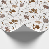 Najaar leves Pattern Cadeaupapier (Hoek)