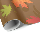 Najaar leves Pattern Cadeaupapier (Rol Hoek)