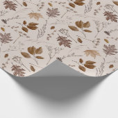 Najaar leves Pattern Cadeaupapier (Hoek)