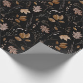 Najaar leves Pattern Cadeaupapier (Hoek)