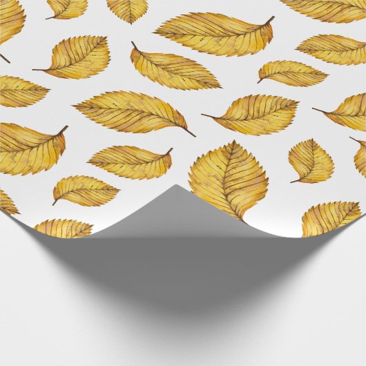 Najaar leves Pattern Cadeaupapier (Hoek)