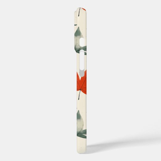 Najaar leves Pattern Case-Mate iPhone Case (Achterkant / Links)