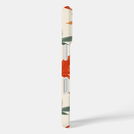 Najaar leves Pattern Case-Mate iPhone Case (Achterkant / Rechts)