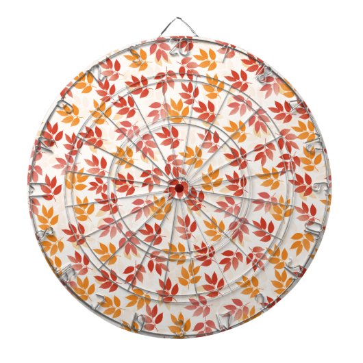 Najaar leves Pattern Dartbord (Voorkant)
