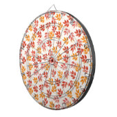 Najaar leves Pattern Dartbord (Voorkant Rechts)