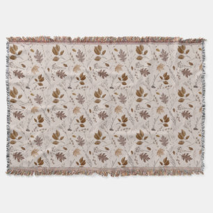 Najaar leves Pattern Deken