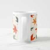 Najaar leves Pattern Grote Koffiekop (Achterkant)