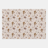 Najaar leves Pattern Inpakpapier Vel (Voorkant 2)