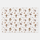 Najaar leves Pattern Inpakpapier Vel (Voorkant)
