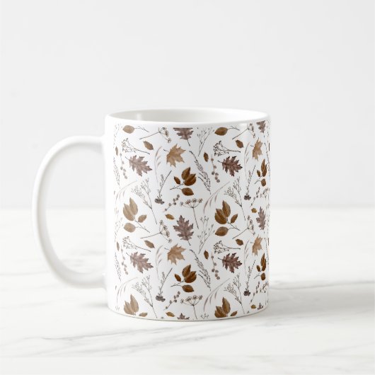 Najaar leves Pattern Koffiemok (Links)