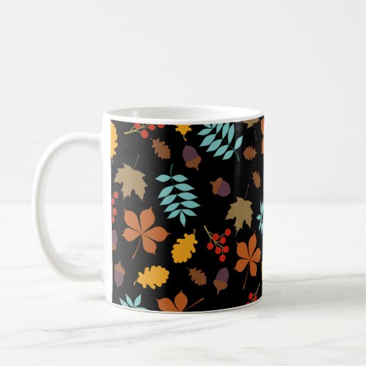 Najaar leves Pattern Koffiemok (Links)