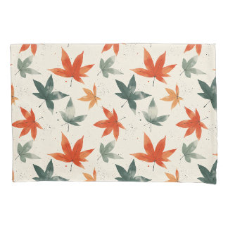 Najaar leves Pattern Kussensloop