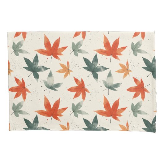 Najaar leves Pattern Kussensloop (Voorkant)