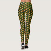 Najaar leves Pattern Leggings (Achterkant)