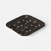 Najaar leves Pattern Papieren Bordje (Gebogen)