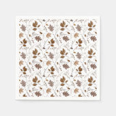 Najaar leves Pattern Servet (Voorkant)