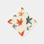Najaar leves Pattern Servet (Hoek)
