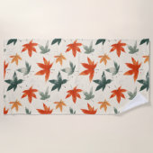 Najaar leves Pattern Strandlaken (Voorkant)