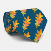 Najaar leves Pattern Stropdas (Opgerold)