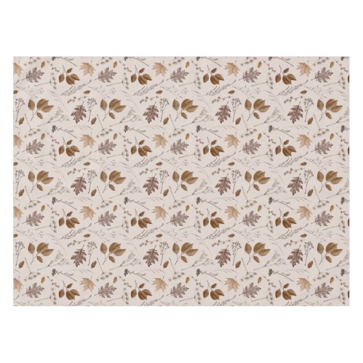 Najaar leves Pattern Tafelkleed (Voorkant (Horizontaal))