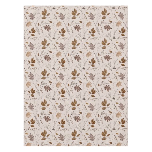 Najaar leves Pattern Tafelkleed (Voorkant)
