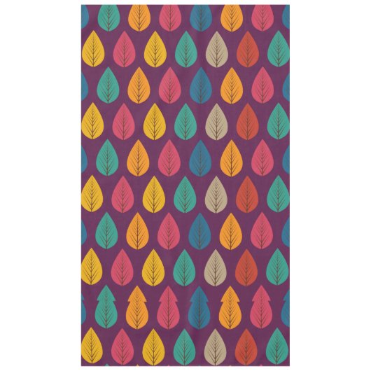 Najaar leves Pattern Tafelkleed (Voorkant)