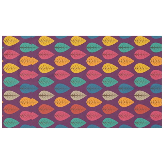 Najaar leves Pattern Tafelkleed (Voorkant (Horizontaal))