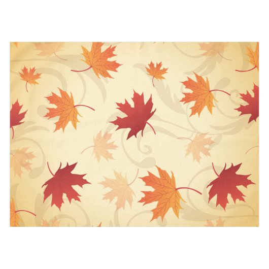 Najaar leves Pattern Tafelkleed (Voorkant (Horizontaal))