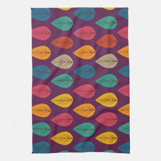 Najaar leves Pattern Theedoek (Verticaal)