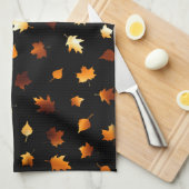 Najaar leves Pattern Theedoek (Quarter Fold)