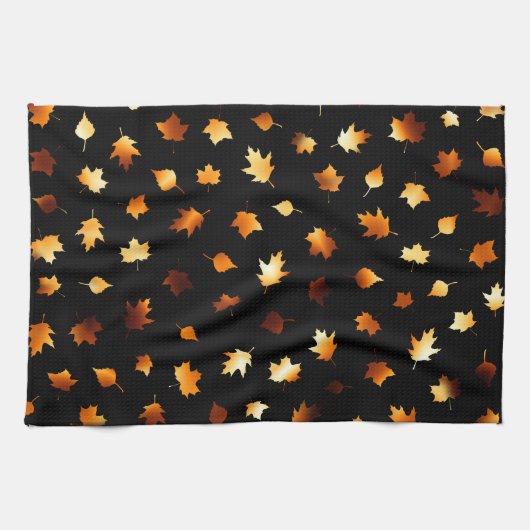 Najaar leves Pattern Theedoek (Horizontaal)