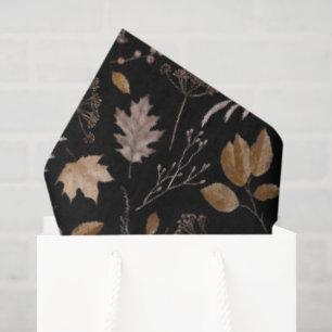 Najaar leves Pattern Tissuepapier