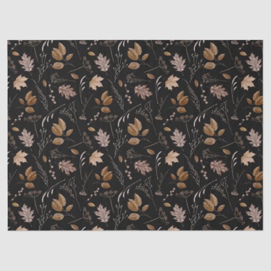 Najaar leves Pattern Tissuepapier (Voorkant)