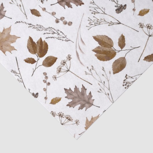 Najaar leves Pattern Tissuepapier (Detail)