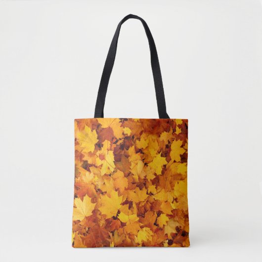 Najaar leves Pattern Tote Bag (Voorkant)