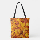 Najaar leves Pattern Tote Bag (Achterkant)
