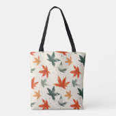 Najaar leves Pattern Tote Bag (Achterkant)