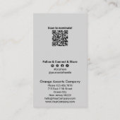 Najaar lokale held nominatie Dank u Visitekaartje (Achterkant)