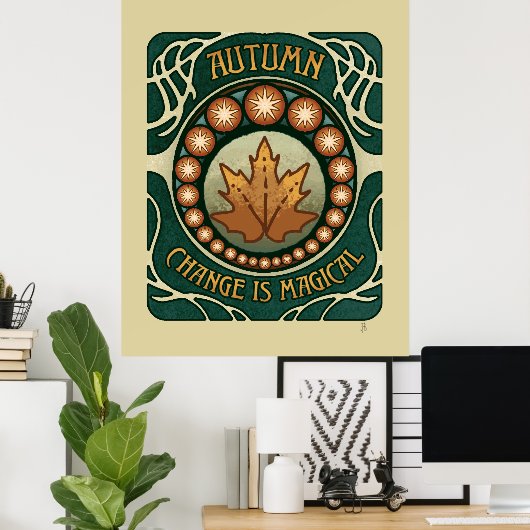 Najaar Magic Style Poster (Thuiskantoor)