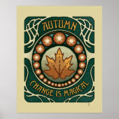 Najaar Magic  Style Poster (Voorkant)