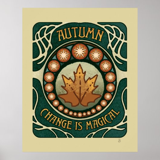 Najaar Magic Style Poster (Voorkant)